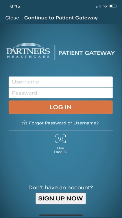 Partners Patient Gateway