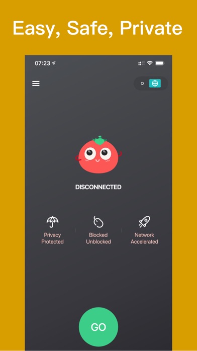 VPN Tomato Pro - Fast & Secure screenshot 3