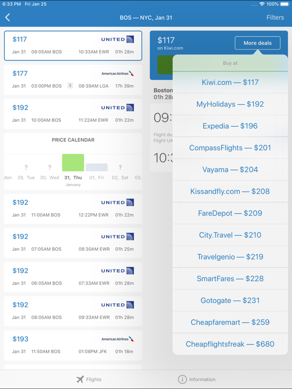 Cheap Flights online screenshot 4