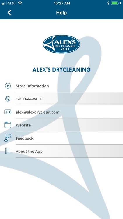 Alex's Dry Cleaning Valet screenshot-3