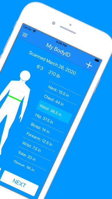 BodyID - Your Virtual Tailor screenshot 2
