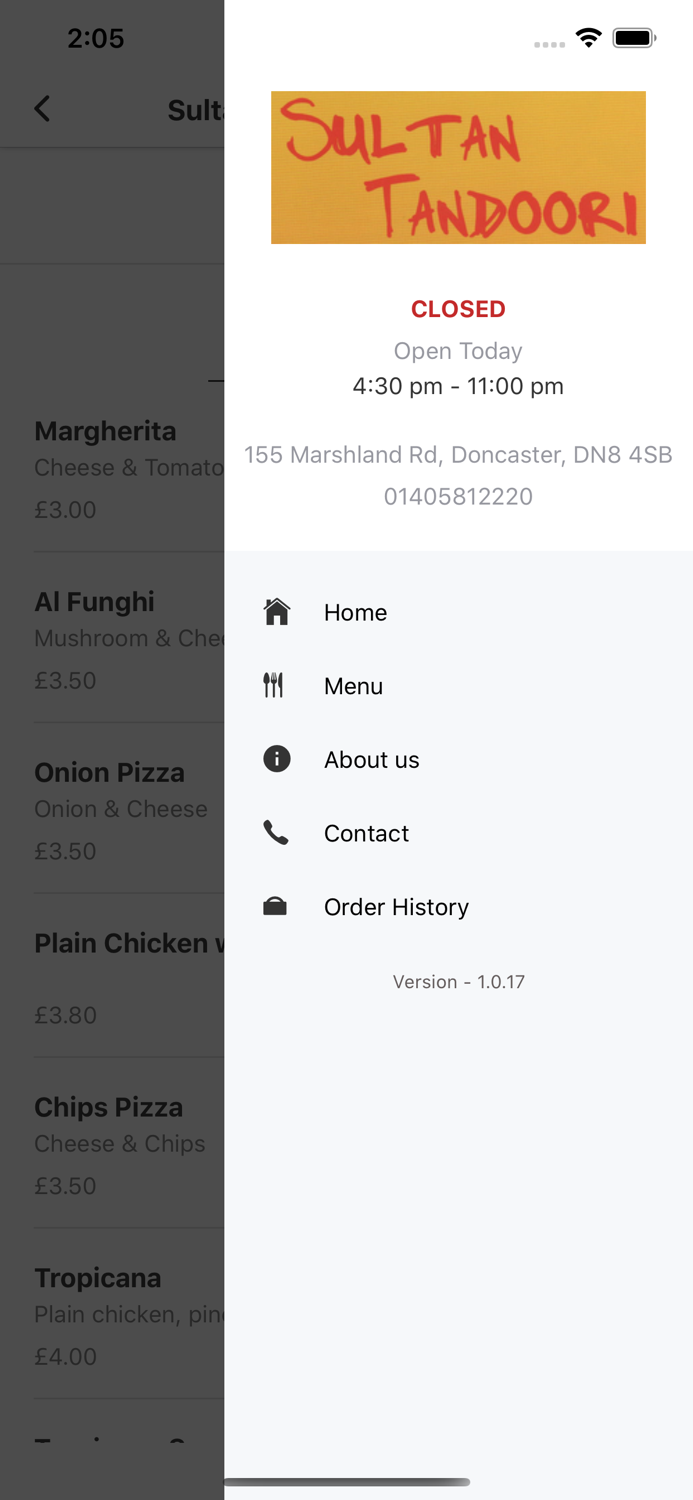 Sultan Tandoori Moorends