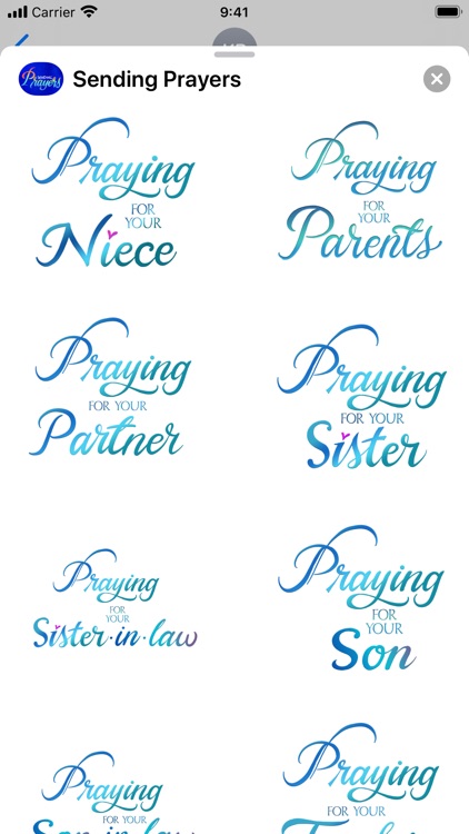 Sending Prayers Stickers screenshot-5