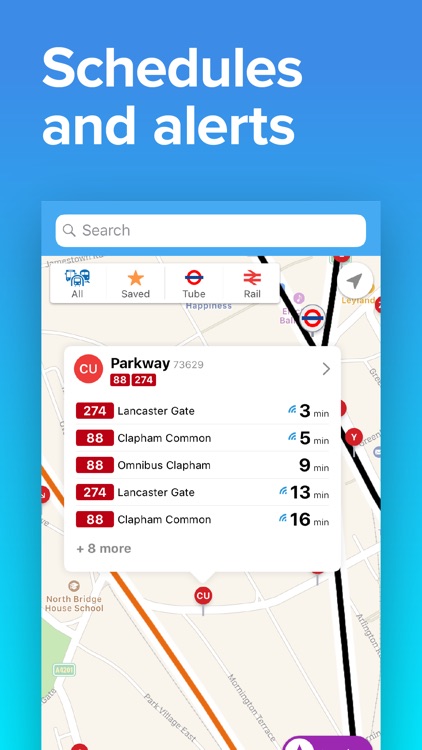 Next Bus UK: Train & Bus Times screenshot-4