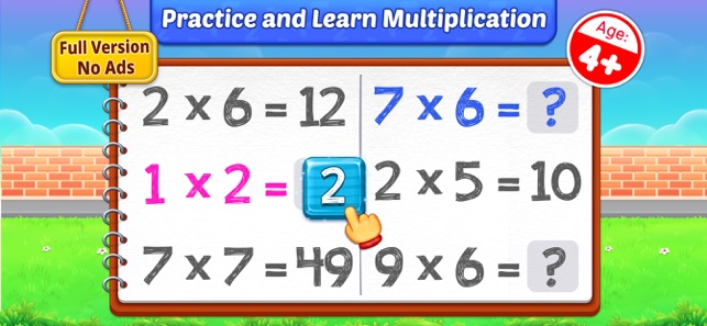 Multiplication Kids: Math Game