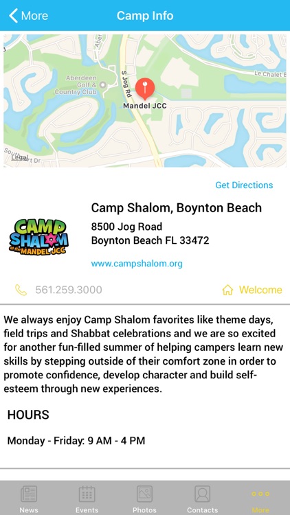 Camp Shalom at the Mandel JCC