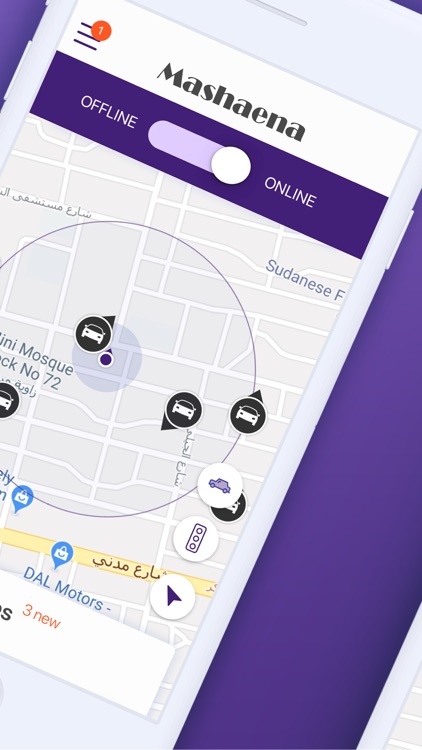 Mashaena Driver app