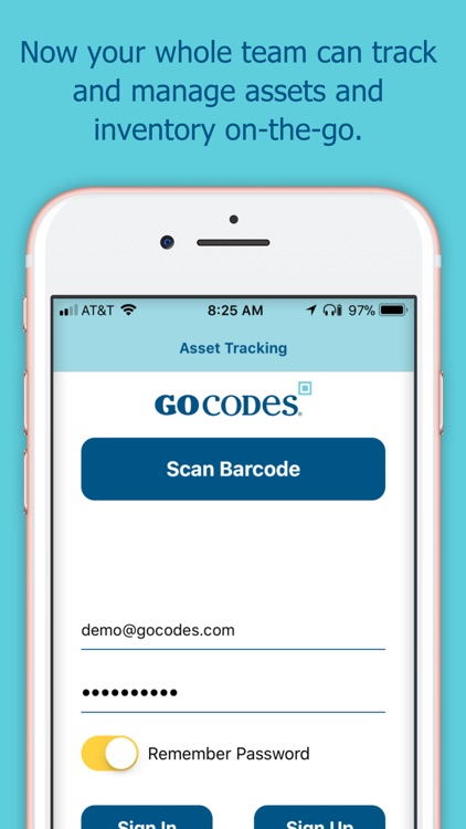 GoCodes Asset Tracking screenshot-0