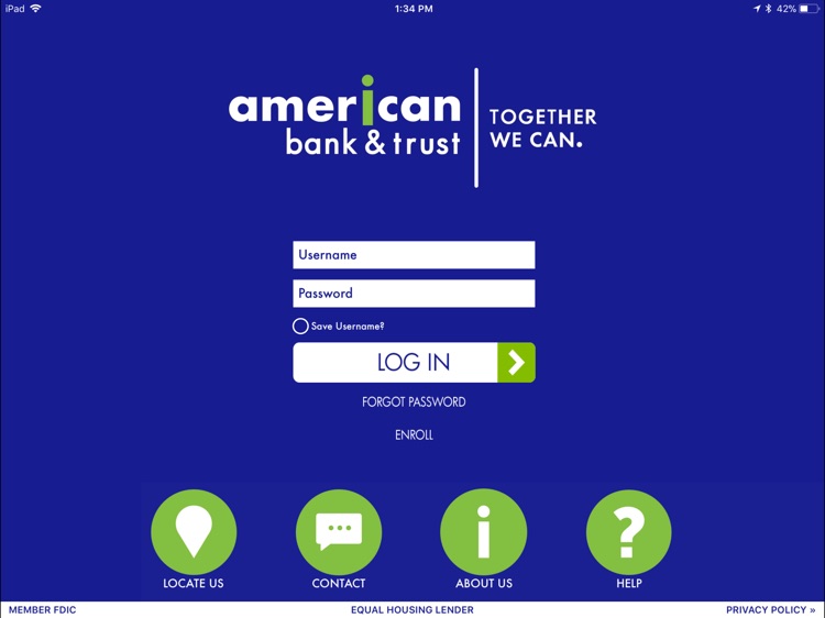 American Bank & Trust for iPad