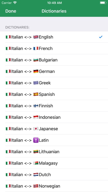 20 Italian Dictionaries