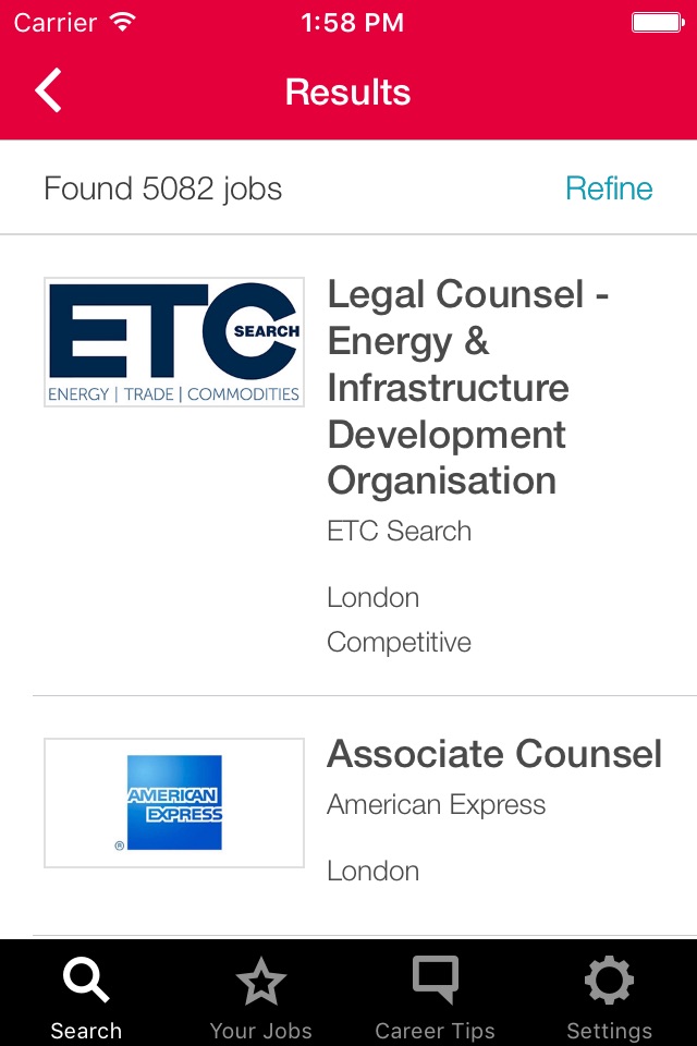 The Lawyer Careers screenshot 2