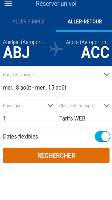 Air Côte d'Ivoire screenshot 2