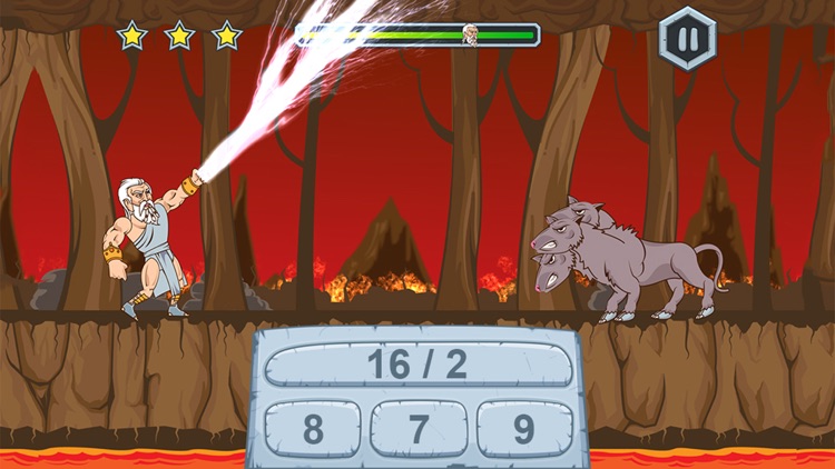Zeus vs Monster: Fun Math Game