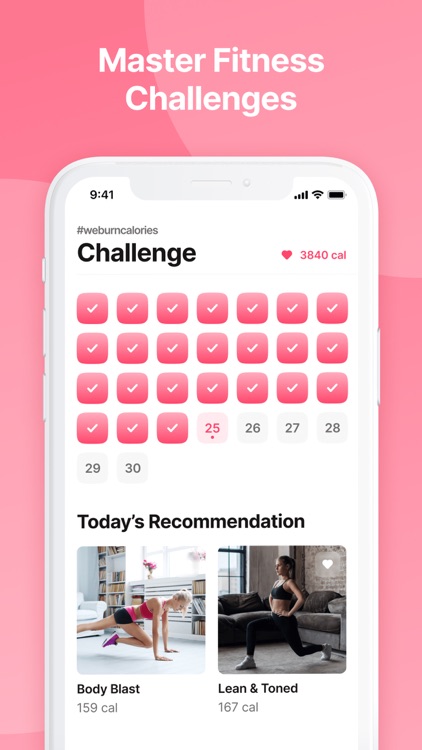 WeBurn: Women Fitness At Home screenshot-6