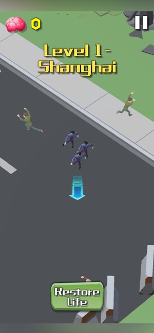 Zombie Crowd: City Runner War