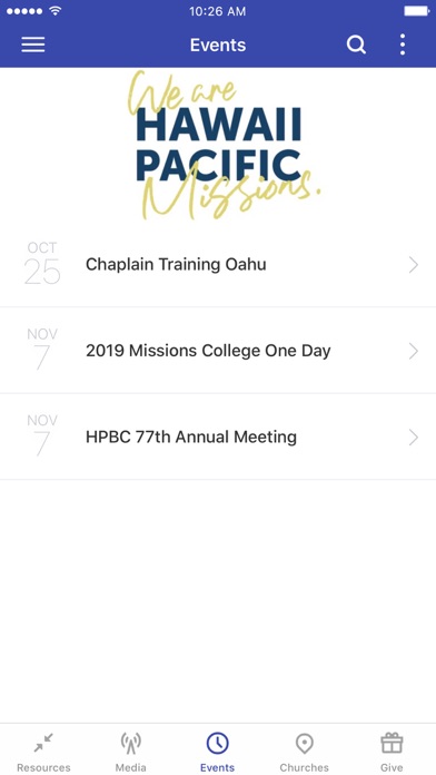 Hawaii Pacific Baptist Conv screenshot 3