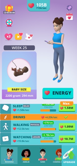 Baby & Mom Idle 3D Simulator(圖6)-速報App