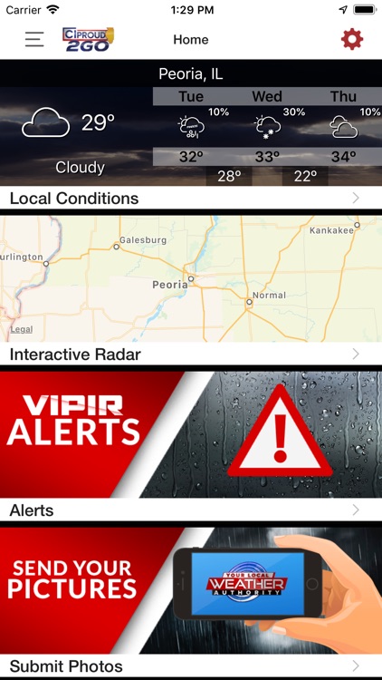 CIProud2Go Weather