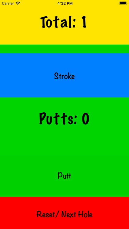 My Simple Golf Score