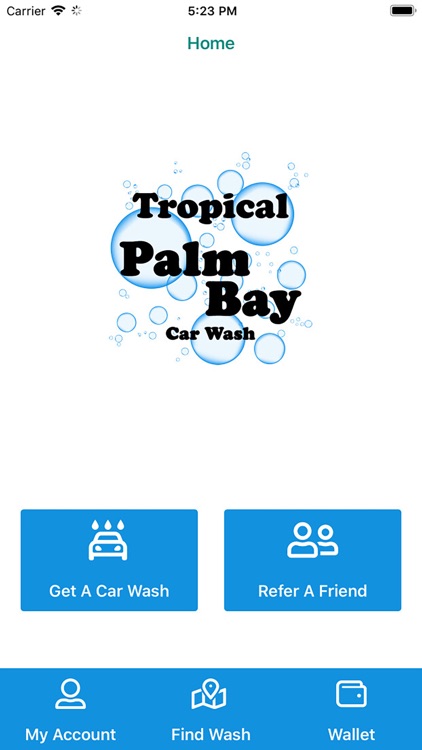 Tropical Palm Bay Car Wash