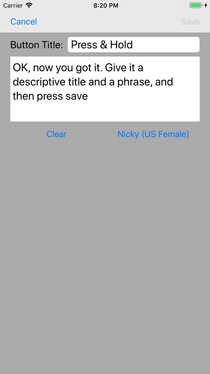 Talk For Me - Text to Speech screenshot-3