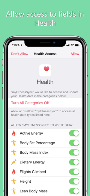 fitbit app apple health sync