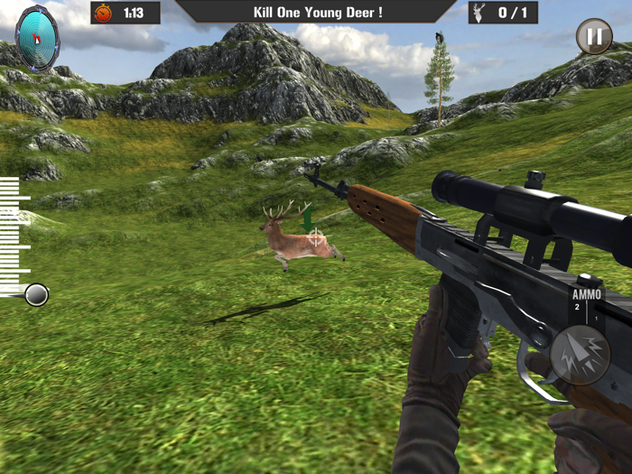 鹿 狩猎 -- 苹果浏览器 射手