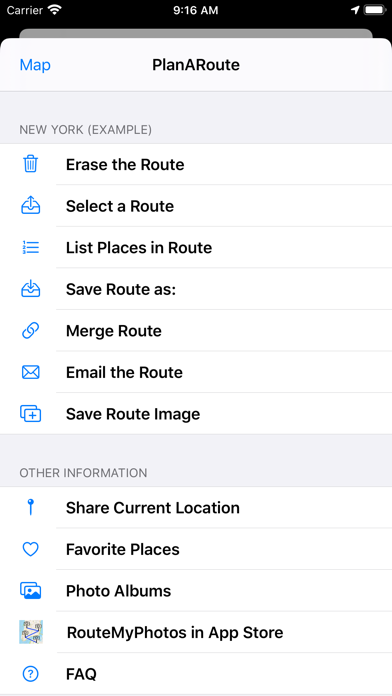 PlanARouteLite screenshot 3