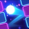 Crystal Blast - Brick Balls is a neon style brick game