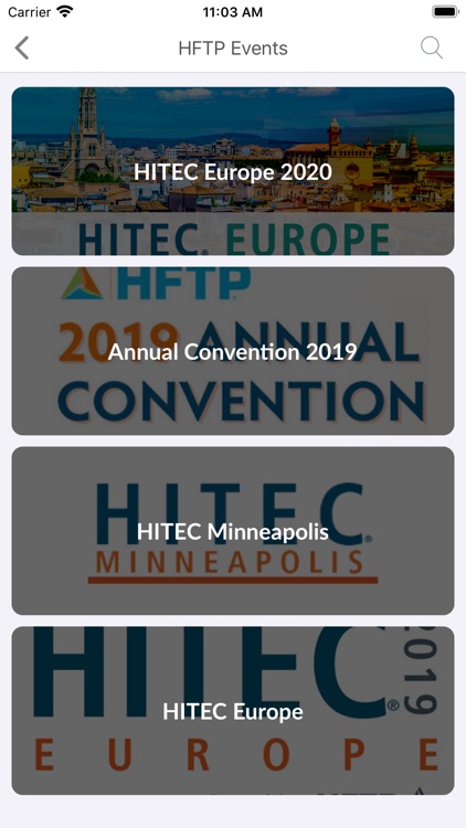 HFTP Events