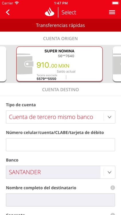 Santander móvil