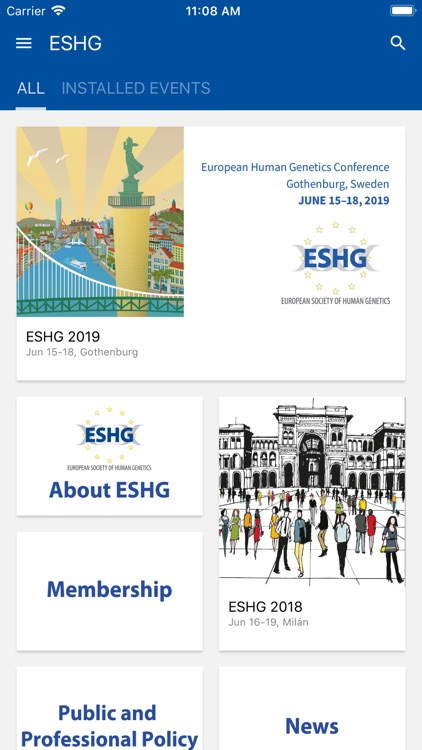 European Soc. of Human Genetic