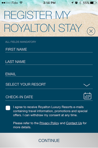 Royalton Luxury Resorts screenshot 4