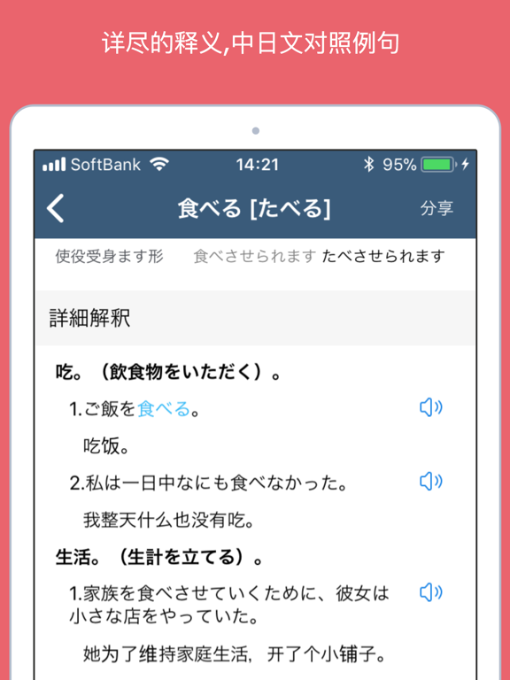 Telecharger 小易日语 动词活用变形词典pour Iphone Ipad Sur L App