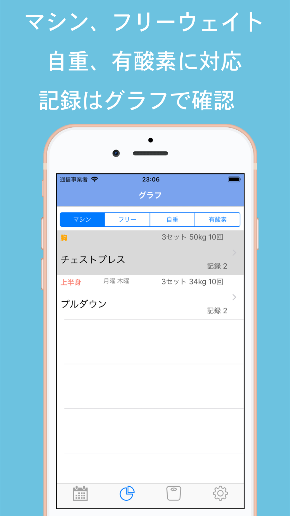 筋トレ カレンダー 女子も使うトレーニング 筋トレ記録アプリ Free Download App For Iphone Steprimo Com