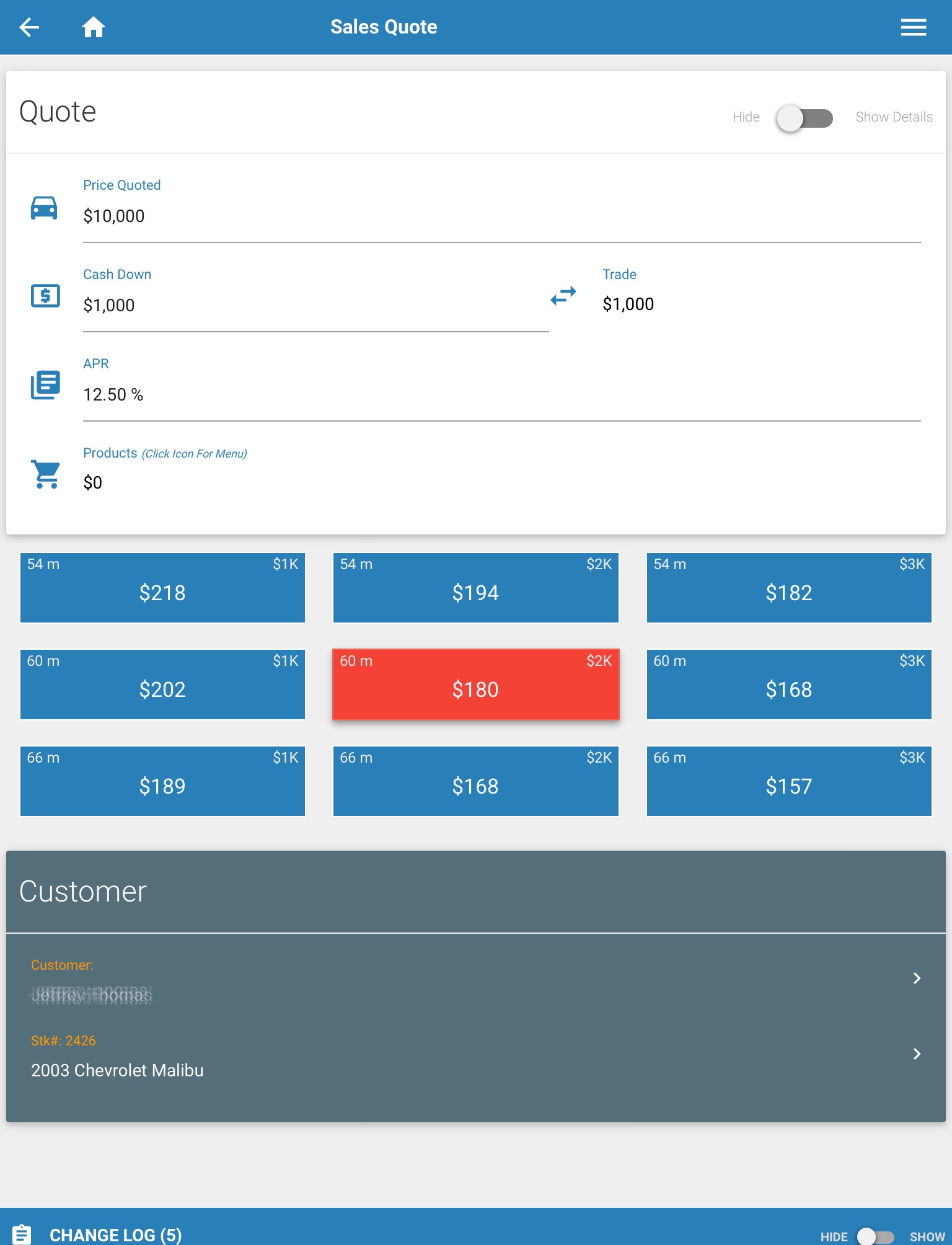 ASN CRM screenshot 2