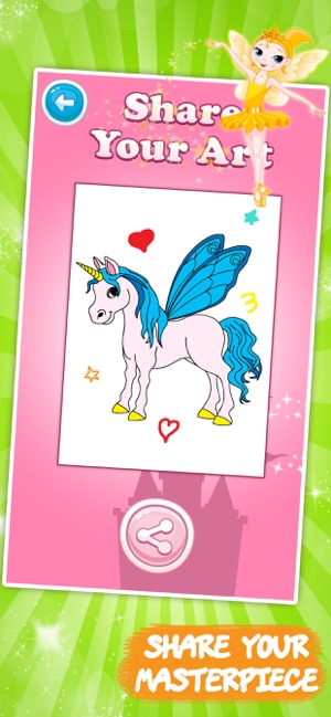 Download Coloring Book Unicorn Horses On The App Store
