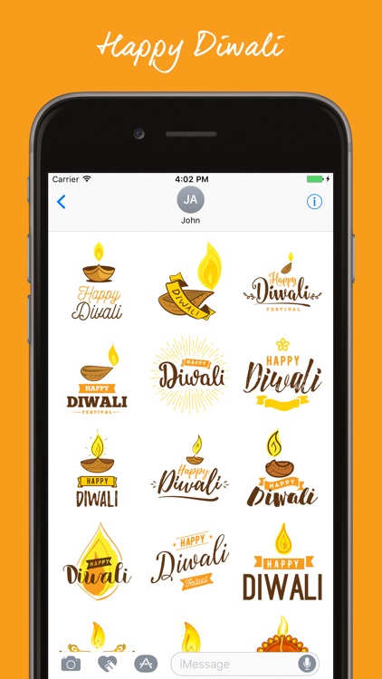 Diwali Stickers For iMessage!