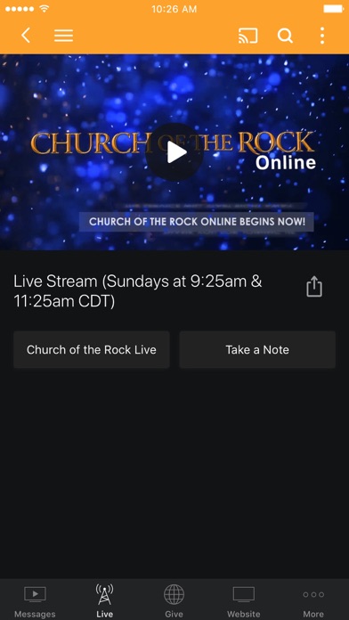 How to cancel & delete Church of the Rock from iphone & ipad 3