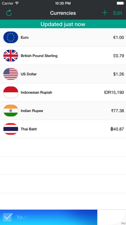 My Currencies