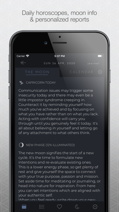 The Moon Calendar screenshot 2