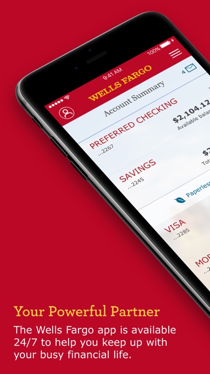 Wells Fargo Mobile screenshot-0