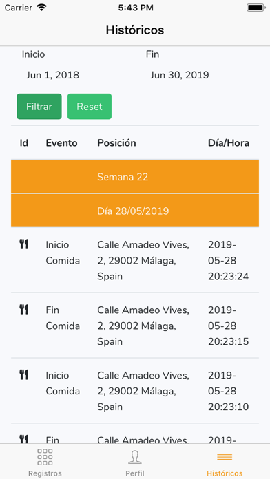 Registro Horas Jornada screenshot 3