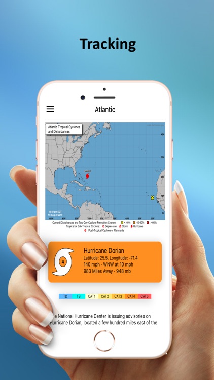 Tropical Hurricane Tracker