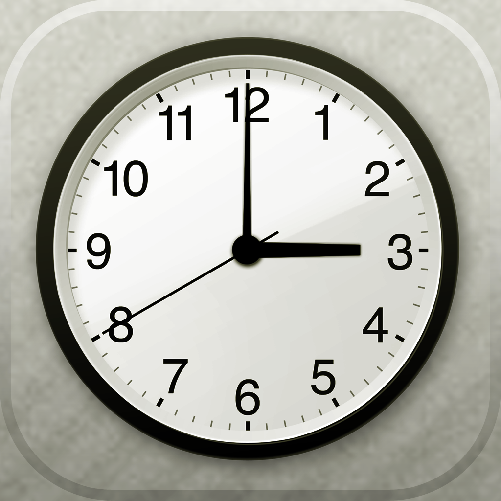 「Analog Clock シンプル時計」 iPhoneアプリ APPLION