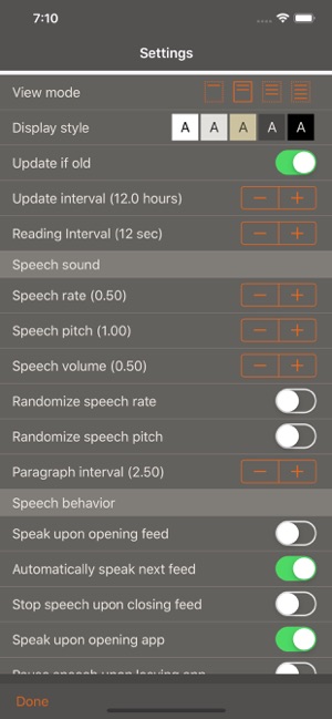 Speak News - RSS news reader(圖4)-速報App