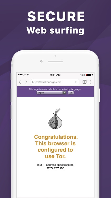 TOR Browser Private Web