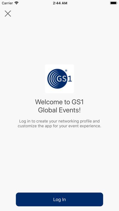 How to cancel & delete GS1 Global Events from iphone & ipad 3