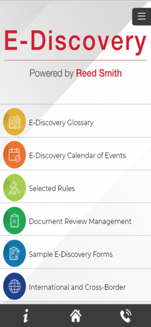 E-Discovery App