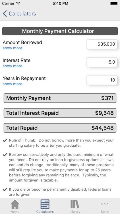 Financial Aid Badger screenshot-4